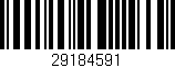 Código de barras (EAN, GTIN, SKU, ISBN): '29184591'