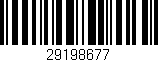 Código de barras (EAN, GTIN, SKU, ISBN): '29198677'