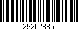 Código de barras (EAN, GTIN, SKU, ISBN): '29202885'