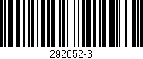 Código de barras (EAN, GTIN, SKU, ISBN): '292052-3'