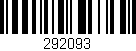 Código de barras (EAN, GTIN, SKU, ISBN): '292093'