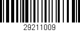 Código de barras (EAN, GTIN, SKU, ISBN): '29211009'