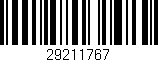 Código de barras (EAN, GTIN, SKU, ISBN): '29211767'