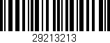 Código de barras (EAN, GTIN, SKU, ISBN): '29213213'