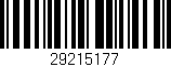 Código de barras (EAN, GTIN, SKU, ISBN): '29215177'