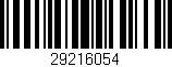 Código de barras (EAN, GTIN, SKU, ISBN): '29216054'