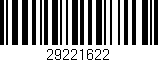 Código de barras (EAN, GTIN, SKU, ISBN): '29221622'