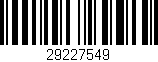 Código de barras (EAN, GTIN, SKU, ISBN): '29227549'