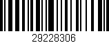 Código de barras (EAN, GTIN, SKU, ISBN): '29228306'