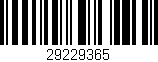 Código de barras (EAN, GTIN, SKU, ISBN): '29229365'