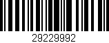 Código de barras (EAN, GTIN, SKU, ISBN): '29229992'