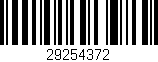 Código de barras (EAN, GTIN, SKU, ISBN): '29254372'