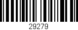 Código de barras (EAN, GTIN, SKU, ISBN): '29279'