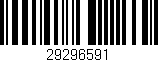 Código de barras (EAN, GTIN, SKU, ISBN): '29296591'