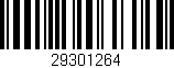 Código de barras (EAN, GTIN, SKU, ISBN): '29301264'