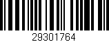 Código de barras (EAN, GTIN, SKU, ISBN): '29301764'