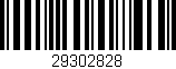Código de barras (EAN, GTIN, SKU, ISBN): '29302828'