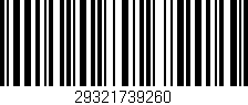 Código de barras (EAN, GTIN, SKU, ISBN): '29321739260'