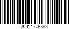 Código de barras (EAN, GTIN, SKU, ISBN): '29321745568'