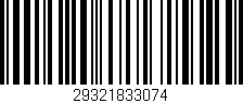 Código de barras (EAN, GTIN, SKU, ISBN): '29321833074'