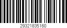 Código de barras (EAN, GTIN, SKU, ISBN): '29321835160'