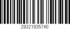 Código de barras (EAN, GTIN, SKU, ISBN): '29321835740'