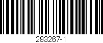 Código de barras (EAN, GTIN, SKU, ISBN): '293267-1'