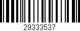 Código de barras (EAN, GTIN, SKU, ISBN): '29333537'