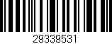 Código de barras (EAN, GTIN, SKU, ISBN): '29339531'