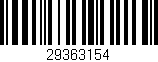 Código de barras (EAN, GTIN, SKU, ISBN): '29363154'