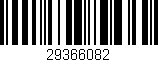 Código de barras (EAN, GTIN, SKU, ISBN): '29366082'