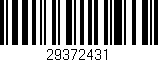 Código de barras (EAN, GTIN, SKU, ISBN): '29372431'