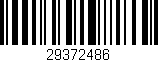 Código de barras (EAN, GTIN, SKU, ISBN): '29372486'