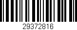 Código de barras (EAN, GTIN, SKU, ISBN): '29372816'