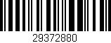 Código de barras (EAN, GTIN, SKU, ISBN): '29372880'