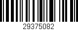 Código de barras (EAN, GTIN, SKU, ISBN): '29375082'