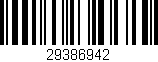 Código de barras (EAN, GTIN, SKU, ISBN): '29386942'