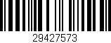 Código de barras (EAN, GTIN, SKU, ISBN): '29427573'
