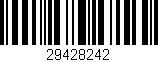 Código de barras (EAN, GTIN, SKU, ISBN): '29428242'