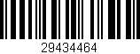 Código de barras (EAN, GTIN, SKU, ISBN): '29434464'