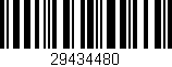 Código de barras (EAN, GTIN, SKU, ISBN): '29434480'