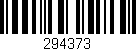 Código de barras (EAN, GTIN, SKU, ISBN): '294373'