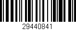 Código de barras (EAN, GTIN, SKU, ISBN): '29440841'