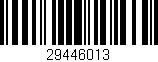 Código de barras (EAN, GTIN, SKU, ISBN): '29446013'
