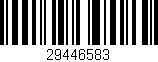 Código de barras (EAN, GTIN, SKU, ISBN): '29446583'