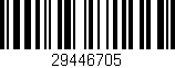 Código de barras (EAN, GTIN, SKU, ISBN): '29446705'