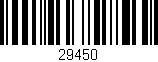 Código de barras (EAN, GTIN, SKU, ISBN): '29450'