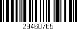 Código de barras (EAN, GTIN, SKU, ISBN): '29460765'