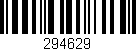 Código de barras (EAN, GTIN, SKU, ISBN): '294629'