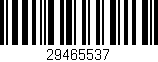 Código de barras (EAN, GTIN, SKU, ISBN): '29465537'